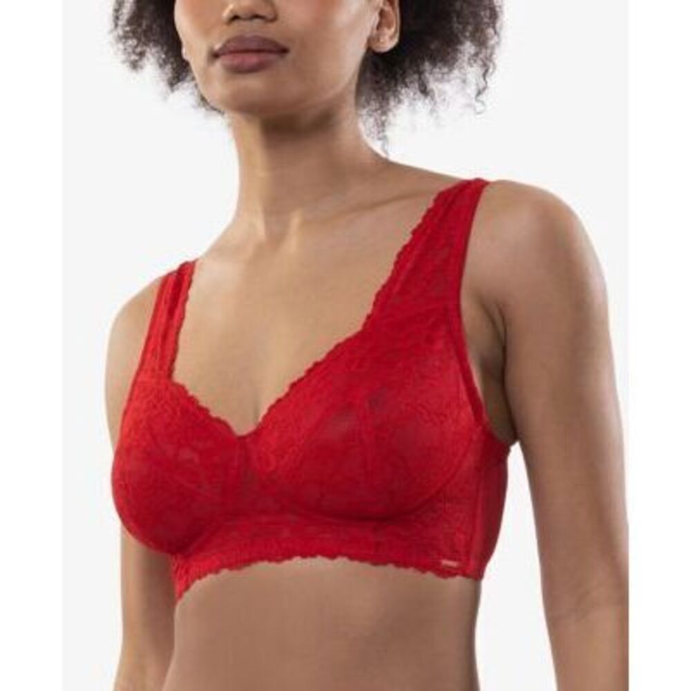 Dorina Women's Red Aina Non-Padded Bralette S NWT